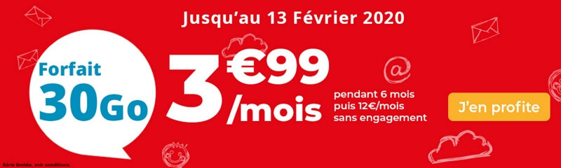 Les conditions de souscription de l'abonnement mobile à 3,99 euros par mois d'Auchan Telecom