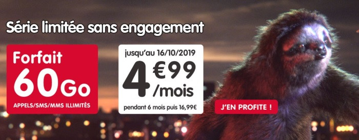 NRJ Mobile : forfait 4G à prix réduit