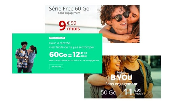 Prix des forfaits mobiles : en hausse en 2019