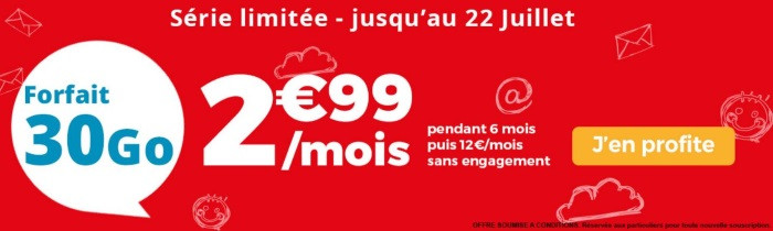 Le meilleur prix pour un forfait mobile chez Auchan Telecom