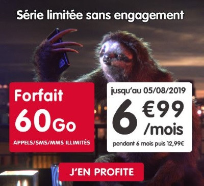 Forfait data pas cher : le bon plan NRJ Mobile pour été 2019