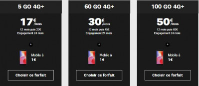 Promo smartphone pour les soldes chez SFR