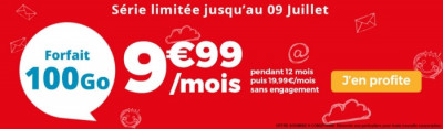 Forfait pas cher : 100 Go de 4G à 10 euros par mois chez Auchan Telecom