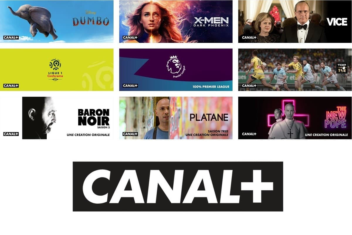 Programmes de Canal+, sans engagement avec 1 mois gratuit