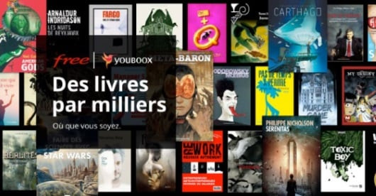 Free Mobile : lecture numérique en illimité avec Youboox