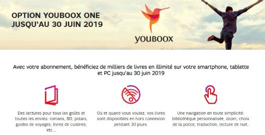 Forfaits SFR et RED : Youboox One offerts pendant six mois