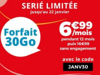 Série limitée Auchan Telecom 30Go - janvier 2019
