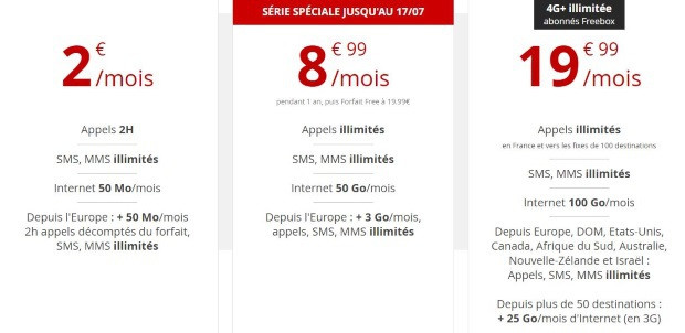 Sérioe spéciale Free