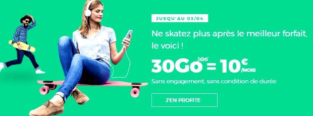 Forfait RED sur le réseau SFR