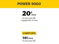 Forfait 100 Go SFR à petit prix