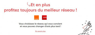 Forfaits mobiles : Prixtel sur le réseau Orange ou SFR