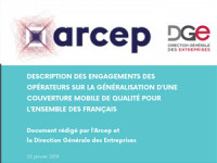 l'Arcep présente l'accord opérateurs télécoms / Gouvernement devant l'Assemblée Nationale
