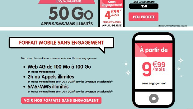 NRJ Mobile Woot 50Go