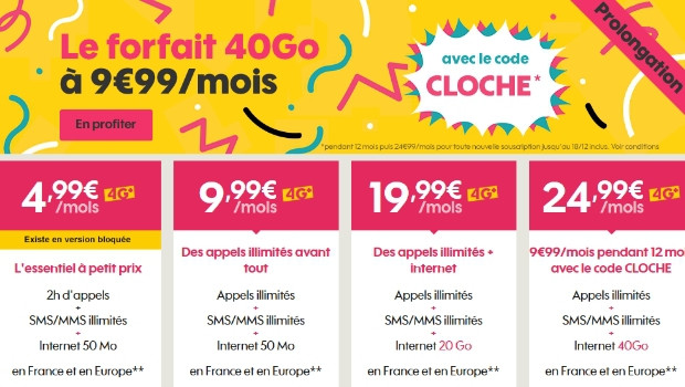 Promotions chez Sosh Mobile + Livebox