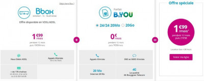 Box + mobile pas cher chez Bouygues