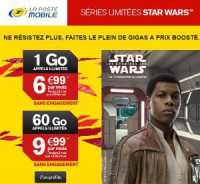 La Poste Mobile Star Wars