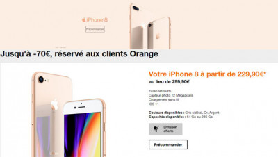 Pour les clients Orange mobile, le moins cher à l'achat