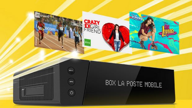 La promotion La Poste mobile Box TV Plus