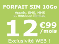 La Poste Mobile 10Go à 12,99€/mois
