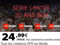 La Box 30 ans Série Limitée SFR