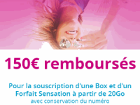 150€ de remboursés