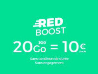 RED boost 20 Go à 10 euros/mois