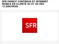 SFR : Internet mobile illimité avec Family