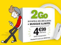 Promo La Pote Mobile 2Go à 4,99€/mois