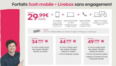 Sosh mobile + Livebox