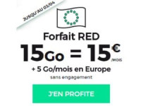 Forfait RED pour l'étranger