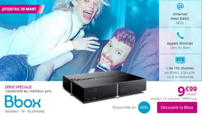Bouygues : Internet ADSL avec Bbox en promo