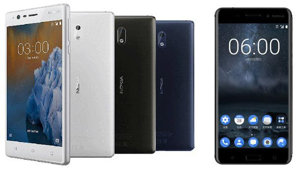 Nokia 6 et 3