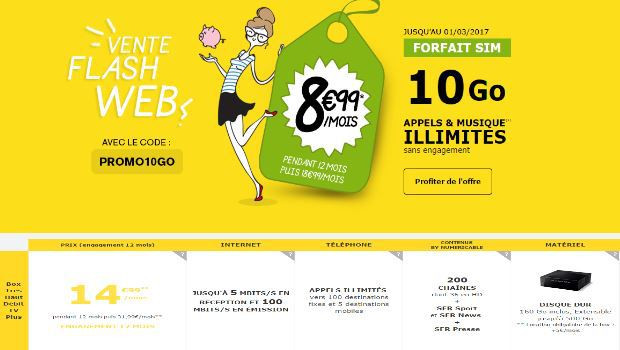 Promotions La Poste Mobile