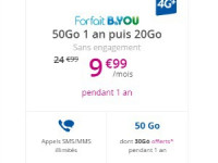 B&You: forfait 50 Go à petit prix