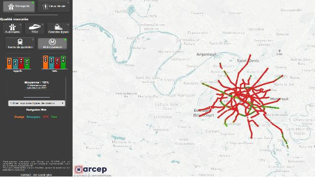 La 3G/4G sur le RER et métro parisien