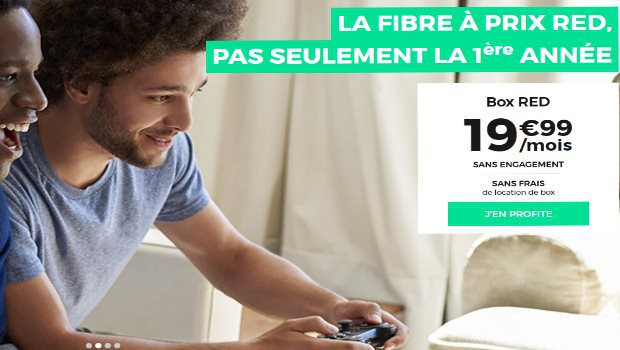 RED Box Internet à 19,99€/mois, quelle que soit la techno