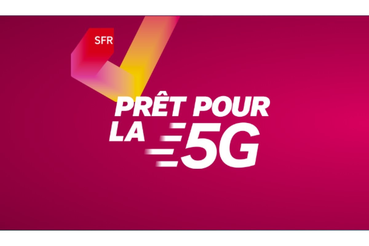 Logo SFR prêt pour la 5G avec 20€ de remise sur le forfait 200 Go