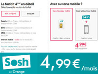 Sosh à 4,99€/mois