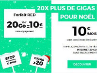 RED 20 Go à 10€ à vie