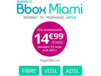 La Bbox Miami à prix anniversaire