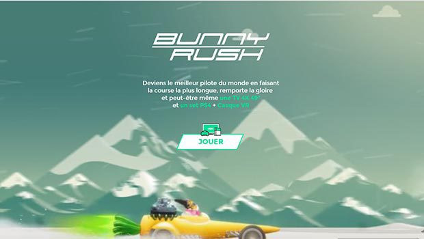 Le jeu Bunny Rush