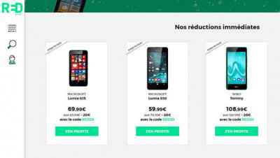 Les offres Black Friday chez RED by SFR