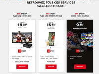 SFR Sport 100% digital à 9,99€/mois