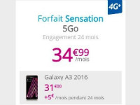 Le Samsung Galaxy A3 remboursé avec Bouygues