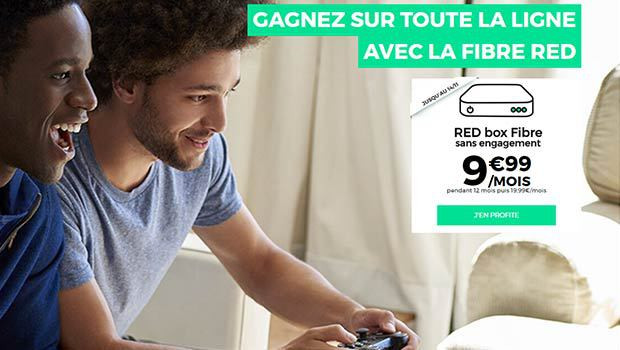 RED  fibre à -20 euros pendant un an