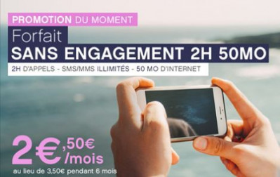 Promo Coriolis 2h à 2,50€