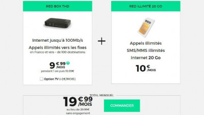 RED internet + mobile à petit prix