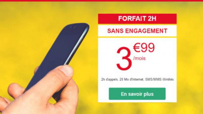 Les forfaits sans engagement Auchan Telecom à partir de 3,99€/mois