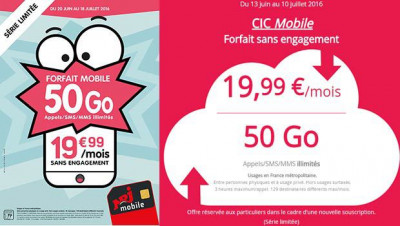 NRJ Mobile WOOT 50Go à 19,99€