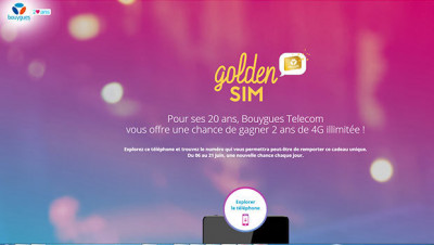 Le jeu Bouygues Telecom pour gagner 700 cartes SIM data tout illimité